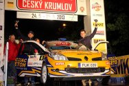 Rallye Český Krumlov: Ruská posádka Dmitry Myachin a Stanislav Fuzik